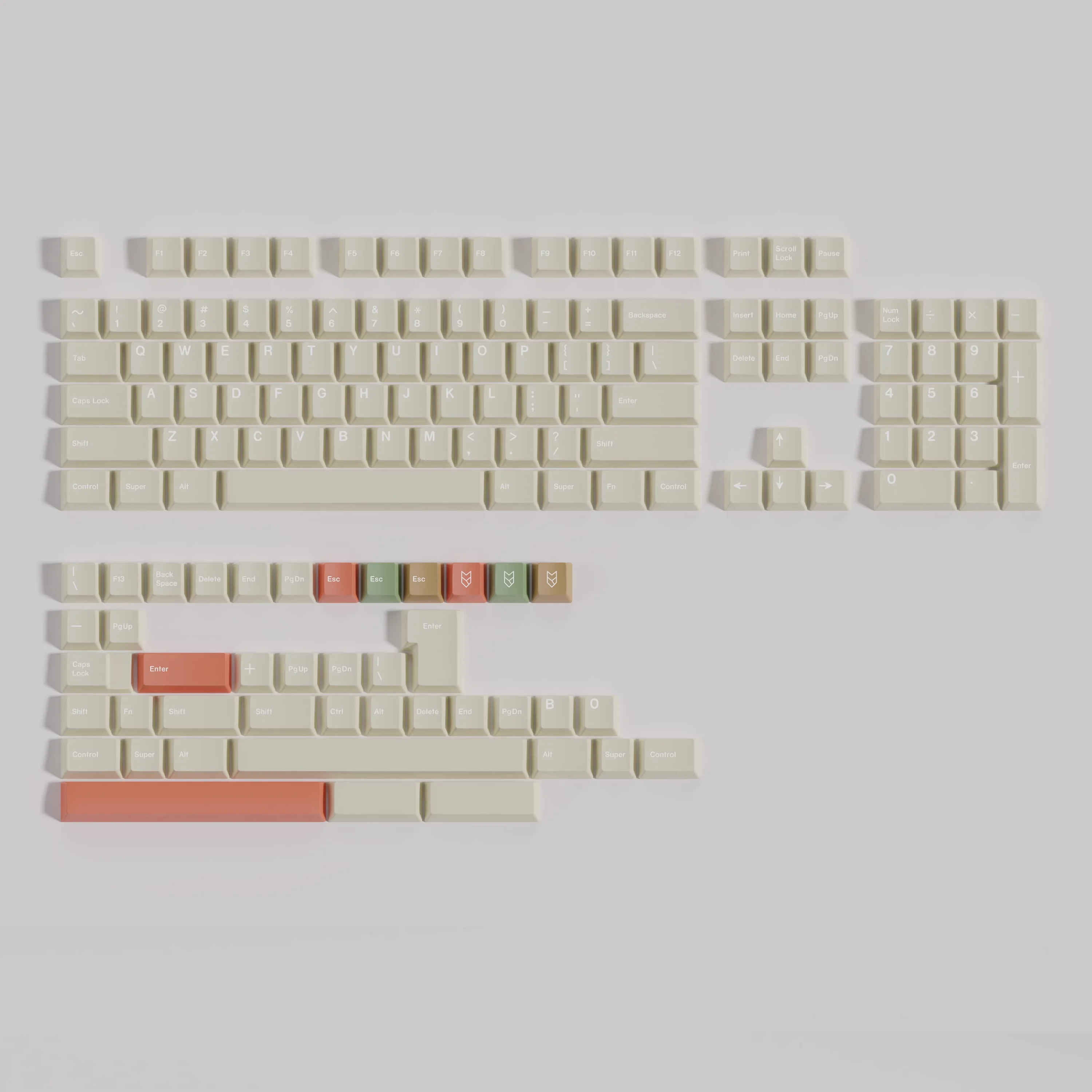 GMK-teclas de Material moderno, 146 teclas, Material PBT, perfil de cereza, DYE-SUB para teclado mecánico MX Switch 64/68/75/84/87/98/104