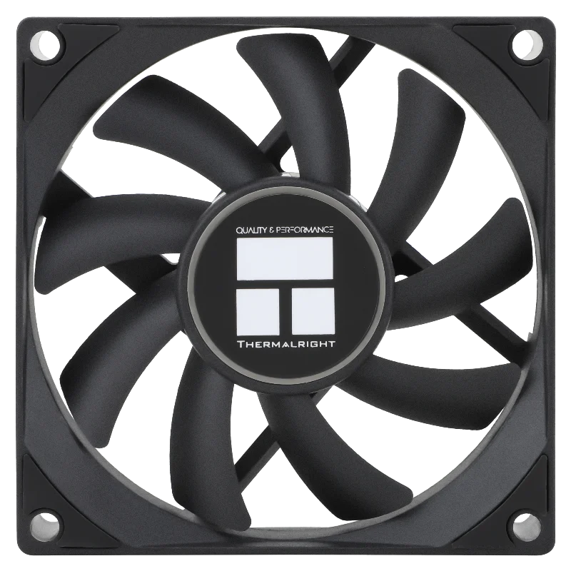 Thermalright TL-8015 TL-8015W TL-B8W TL-B8 ventilador con caja de alto volumen de aire de 80mm ventilador de refrigeración de CPU de 4 pines PWM para caja pequeña radiador de 8cm - imagen 5