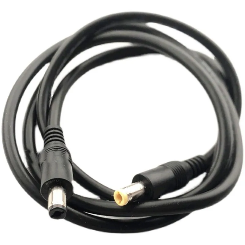 Cable de alimentación de cobre puro DC5.5 * 2,1 a 2,5 macho a macho, cableado de transferencia de monitoreo 10A 18AWG 1M - imagen 2