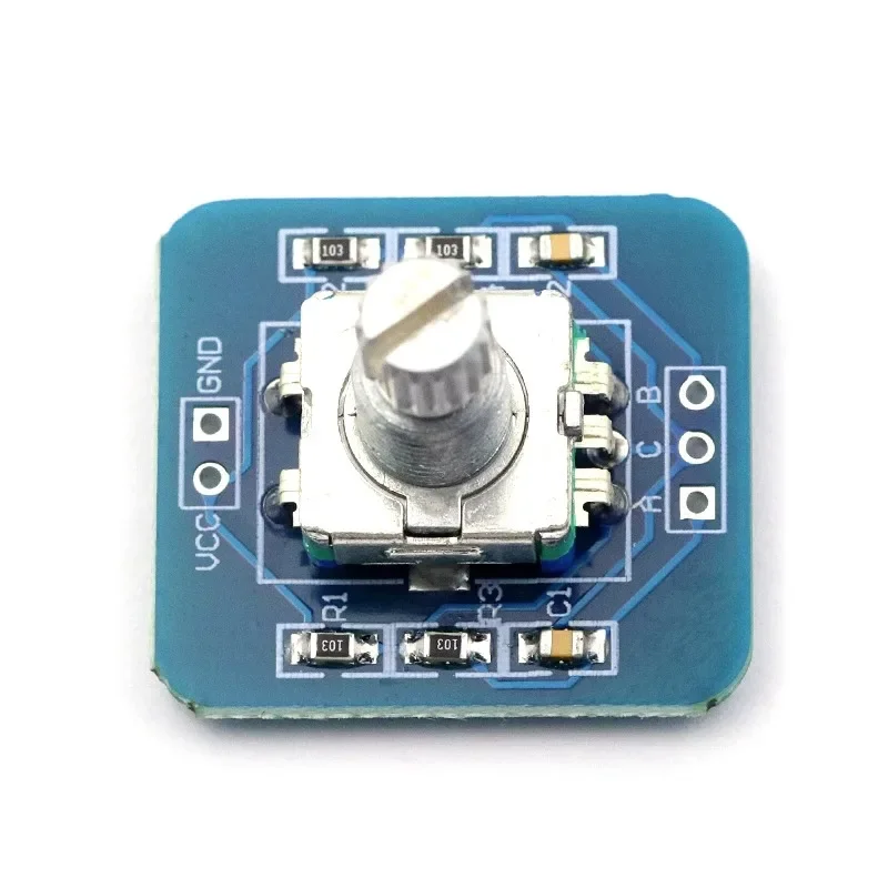 Módulo codificador rotatorio de 360 grados, potenciómetro de ajuste de volumen de Audio de navegación para coche EC11, 2 uds. - imagen 2
