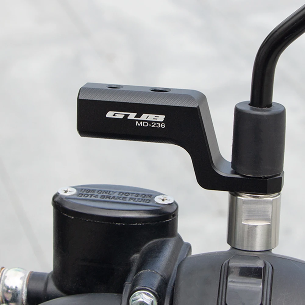 GUB MD236 soporte de teléfono para manillar, extensor de montaje para espejo retrovisor, fácil instalación para motocicleta, bicicleta eléctrica - imagen 3