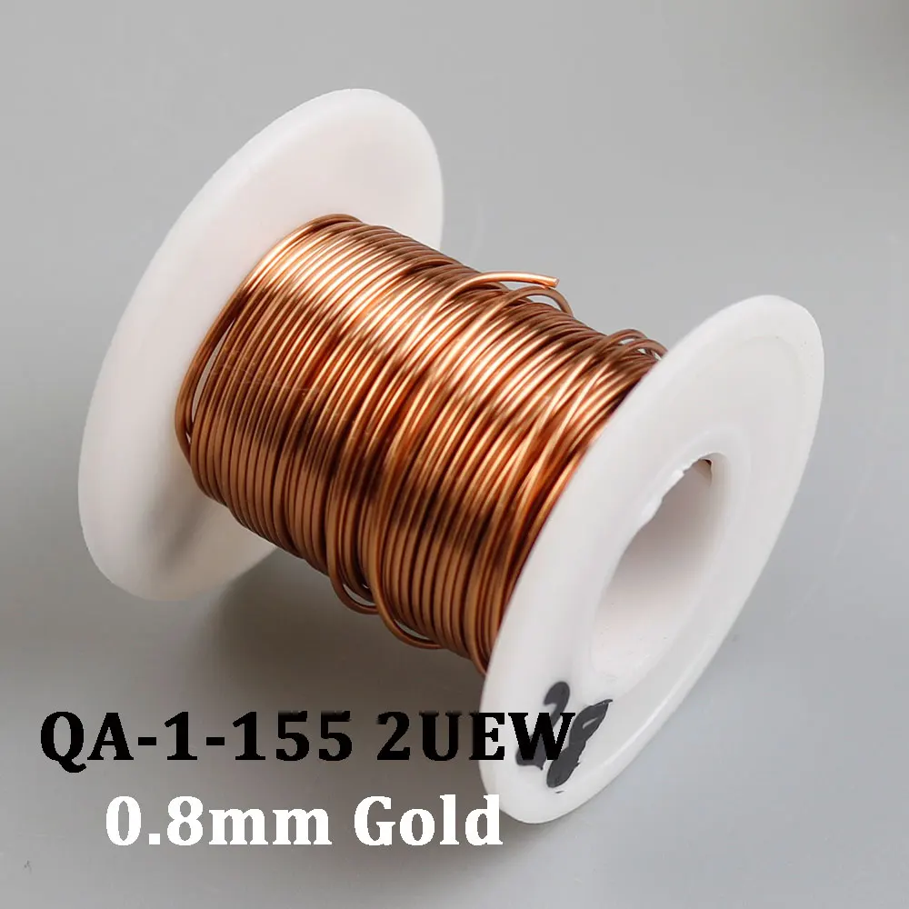 YuXi-alambre de cobre de alta temperatura, alambre esmaltado de poliuretano, QA-1-155, QZ-2-130, QA-1-130, 0,8mm, 10 metros por lote - imagen 4