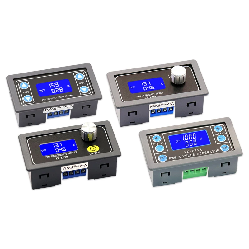 Generador de señal de onda cuadrada Rectangular, frecuencia de pulso PWM, módulo ajustable, pantalla LCD, 1Hz-150Khz, 3,3 V-30V, placa PWM, 1 Uds. - imagen 3