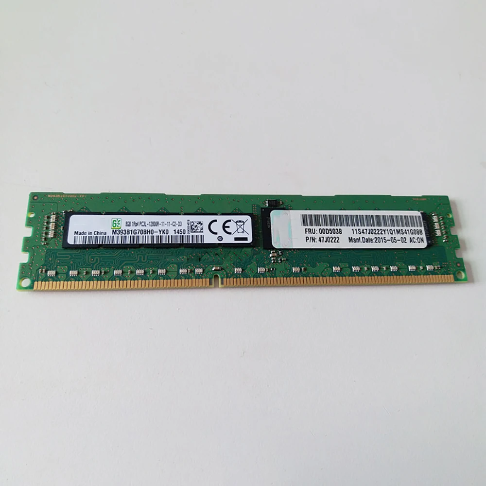 RAM para IBM X3650 M4 8GB PC3L-12800 DRR3 1600 ECC REG 1RX4 00D5036 27J0222 00D5038 47J0222 memoria de servidor - imagen 4