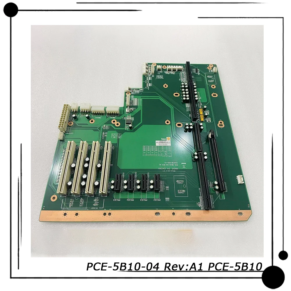 PCE-5B10-04 Rev:A1 PCE-5B10 para plano posterior de computadora industrial Advantech 4 PCI 4 PCIEX1