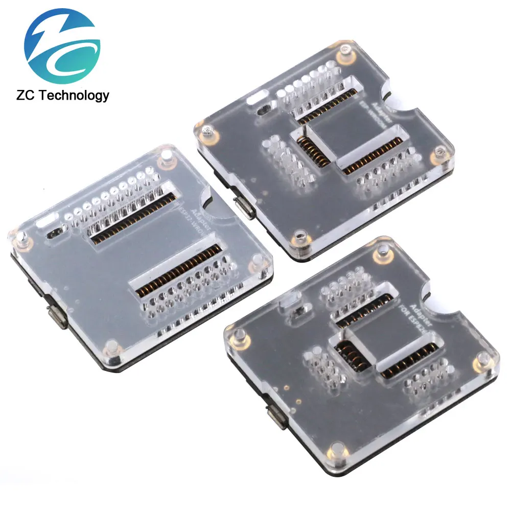 Placa de desarrollo ESP8266, ESP-WROOM-32, ESP32-WROVER, Esp32, placa de prueba, herramienta de fijación ardiente, descargador ESP-12F para/07S/12S - imagen 4