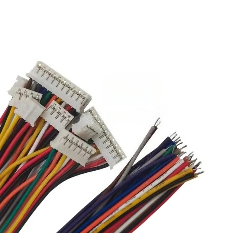 10 Uds JST PH2.0mm conector de Cable de paso de 2,0 MM 2P 3P 4P 5P 6P 7P 8P 9P 10P 12P enchufe 10CM/20CM/30CM longitud del Cable 26AWG - imagen 2