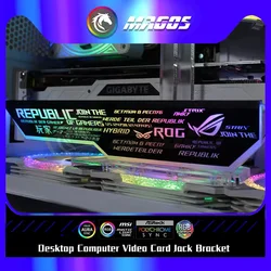 Soporte Teléfono Móvil PC Gaming – RGB Sincronizable – Compatible RTX 30 Series
