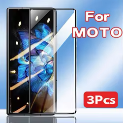 Película cerámica Premium de 3 uds para Motorola Moto Edge X40 X30 40 30 S30 Ultra Pro Protector de pantalla Fusion con guía de instalación