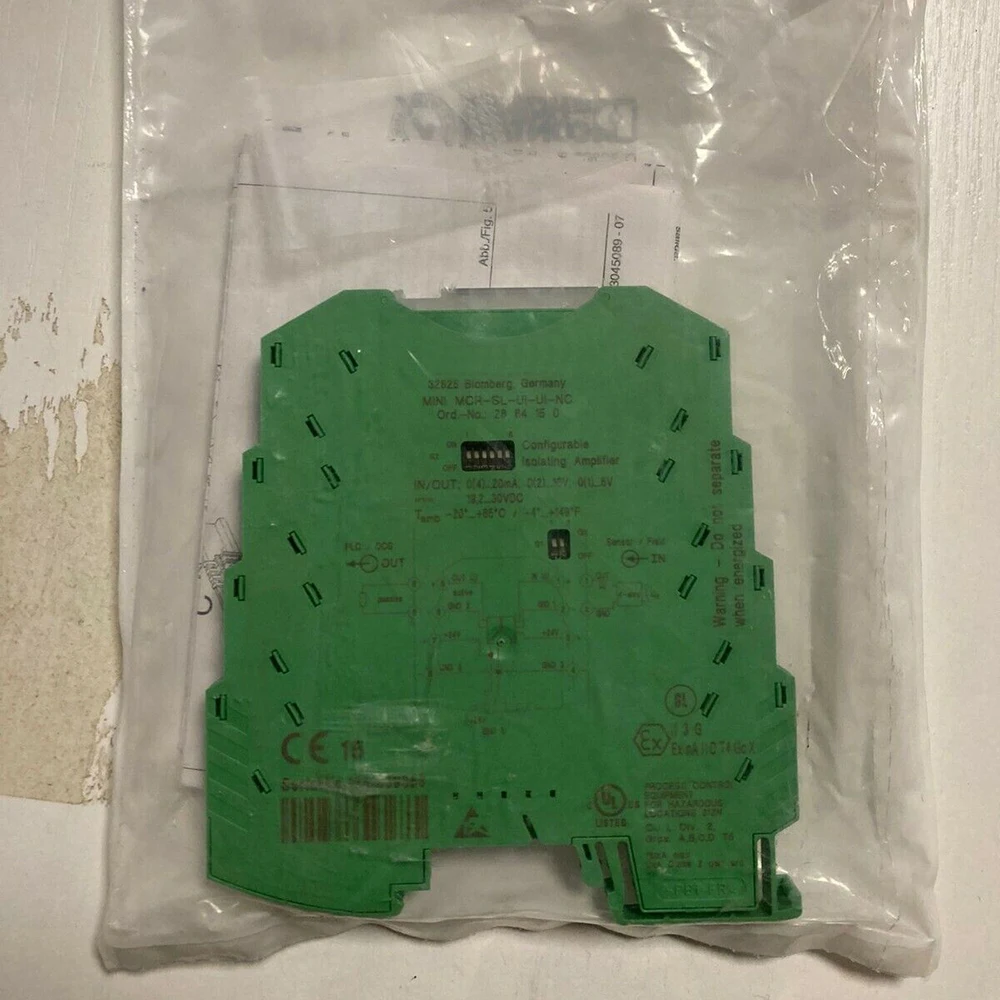 2864150 MINI MCR-SL-UI-UI-NC para acondicionador de señal de amplificador de aislamiento Configurable Phoenix - imagen 2