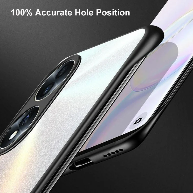 Funda de teléfono sin marco para Honor 90 Pro, cubierta mate dura, protección de PC, anillo a prueba de golpes para Honor 90 80 70 Pro Plus - imagen 5