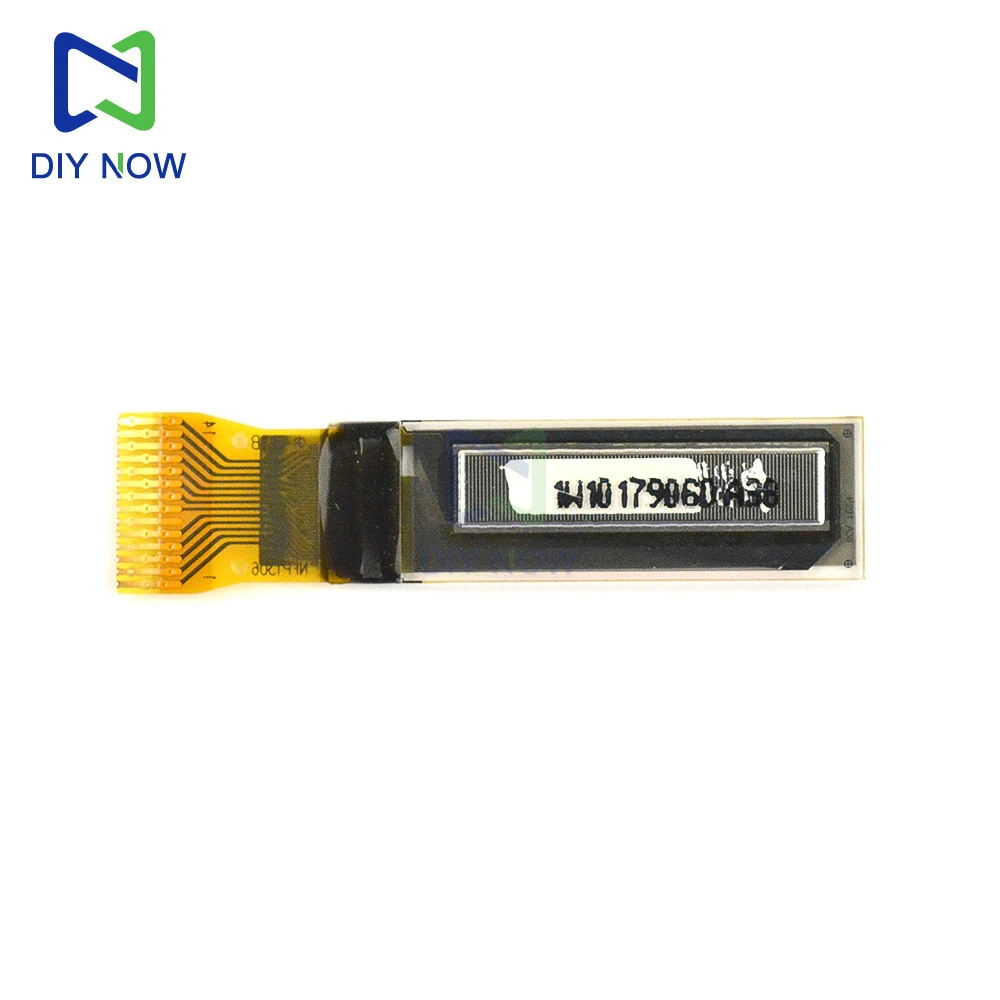 Pantalla LCD OLED de 0,69 pulgadas, resolución de 3,3 V, chip controlador de pantalla 96*16, interfaz SSD1306 SPI/IIC, pantalla blanca monocromática de 14 pines - imagen 4
