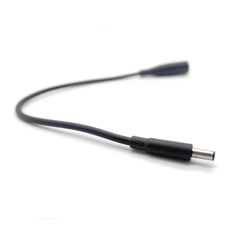 AQJG-Adaptador de cargador de corriente DC para portátil Dell, conector convertidor de 7,4x5,0mm a 4,5x3,0mm con Pin, color negro, nuevo - imagen 4