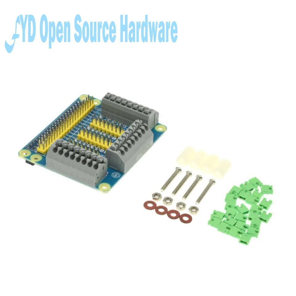 Placa de expansión GPIO Raspberry Pi Shield para Raspberry PI 2 3 B B + con tornillos para raspberry pi 3 modelo b kit de bricolaje - imagen 2