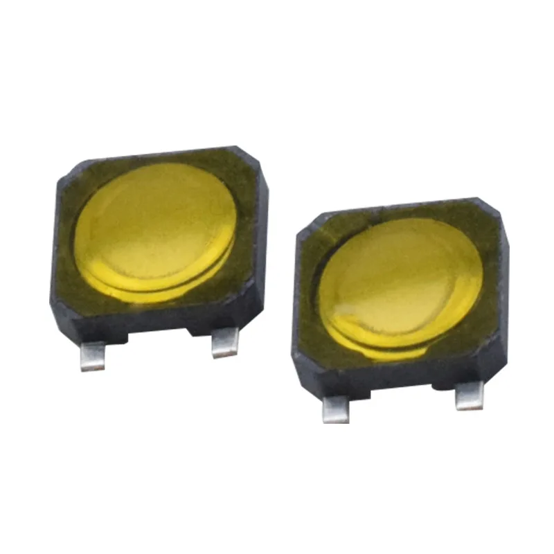 Microinterruptor de película de parche de cuatro patas, 30 piezas, 3x3x0,7, Interruptor táctil de luz 3,3x3,3x0,8, botón para auriculares - imagen 5