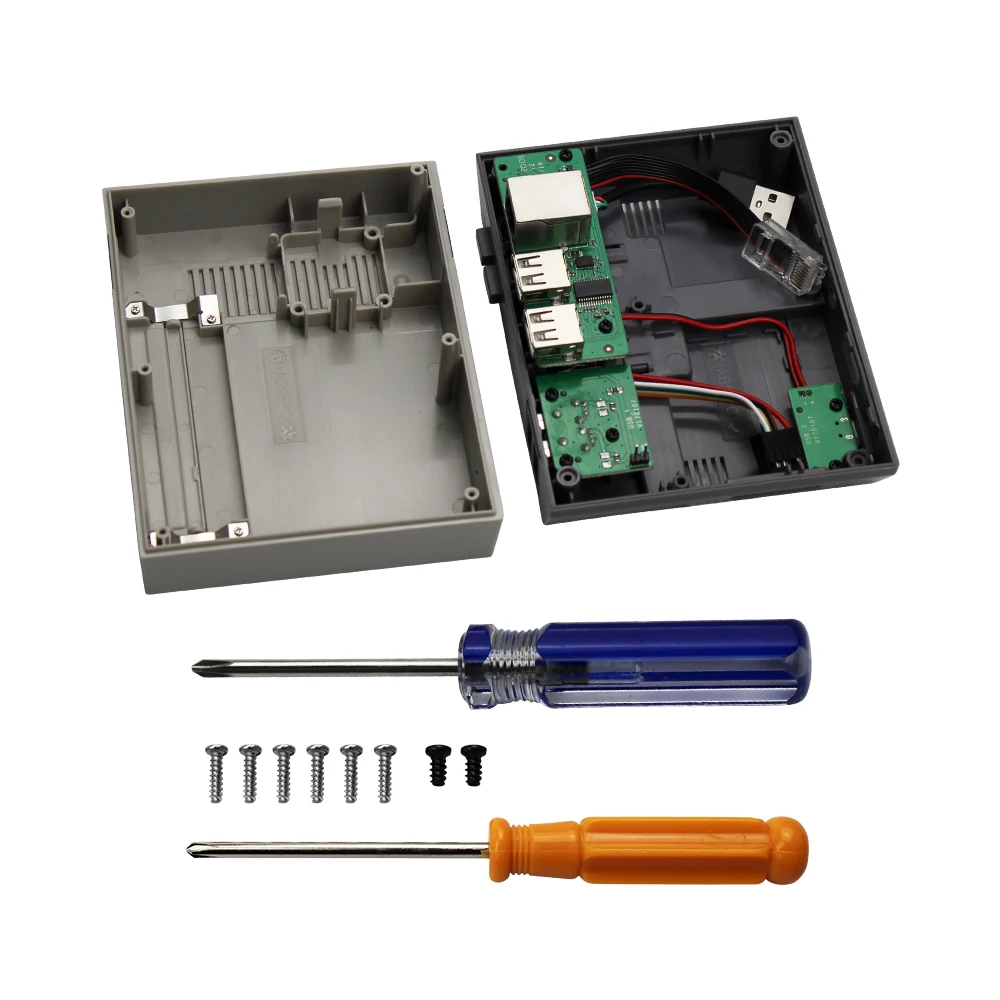 Funda nesppara Raspberry Pi, carcasa nesp+ (plus) NES Retroflag para Raspberry Pi 3B + 3B/2B RPI175 - imagen 5