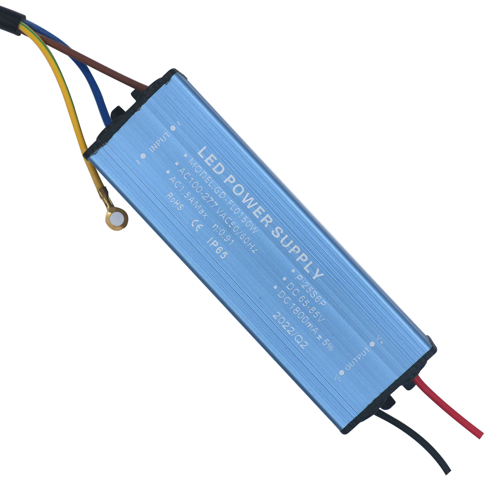 Controlador LED para fuente de alimentación, transformador de iluminación de voltaje de corriente constante, 200W, 2400mA o 150W, 1800mA, 100W, 1200mA, DC65-85V - imagen 3