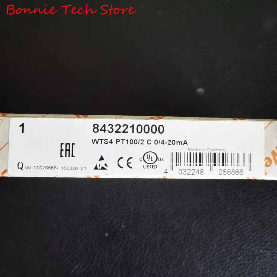 8432210000 para Weidmuller WTS4 PT100/2 C 0/4-20mA, - imagen 2