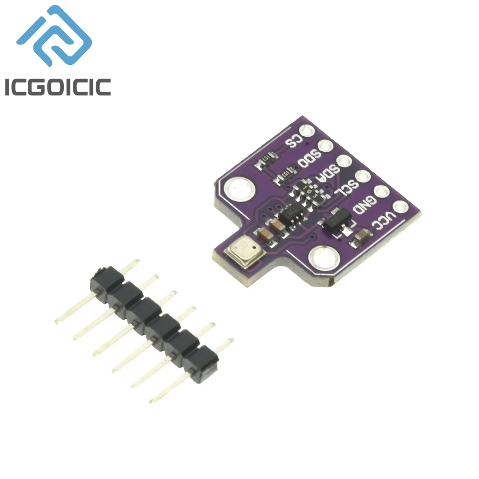 1-10 Uds BME680 Sensor Digital de presión de humedad y temperatura CJMCU-680 Placa de desarrollo de módulo de Sensor de alta altitud - imagen 3