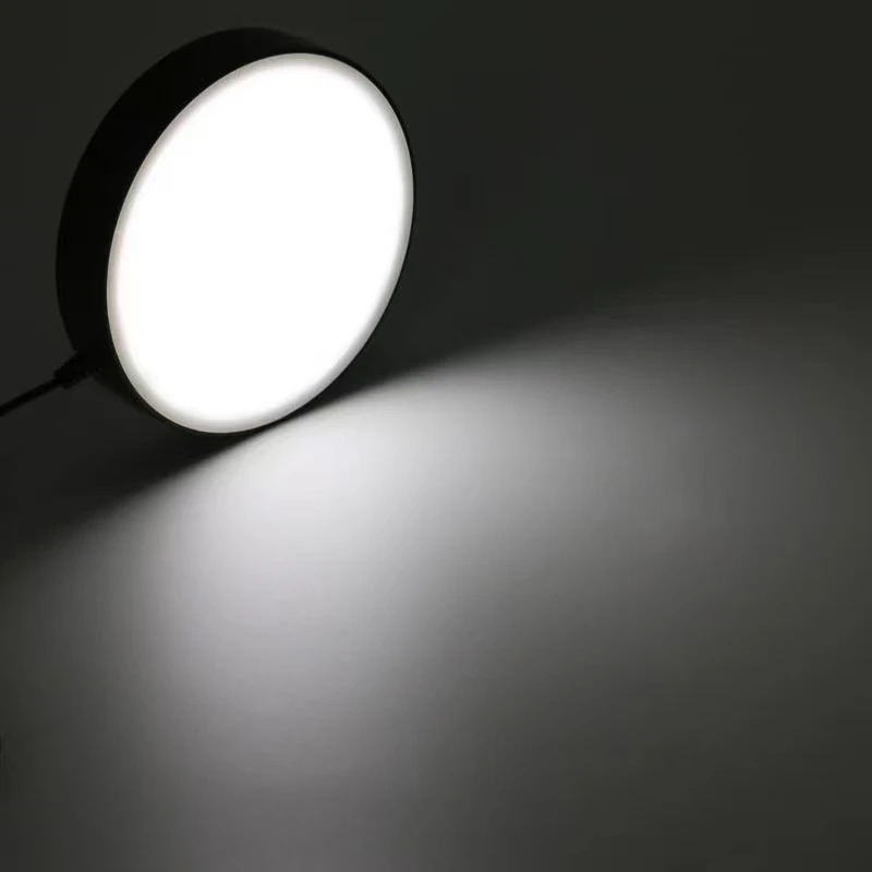 Luz LED inferior para microscopio, microscopio Binocular Digital estéreo, brillo ajustable, lámpara de fuente de luz suplementaria inferior - imagen 4