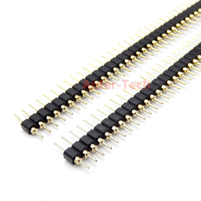 Conector Macho 40 Pines 2,54mm – PCB Oro Recto