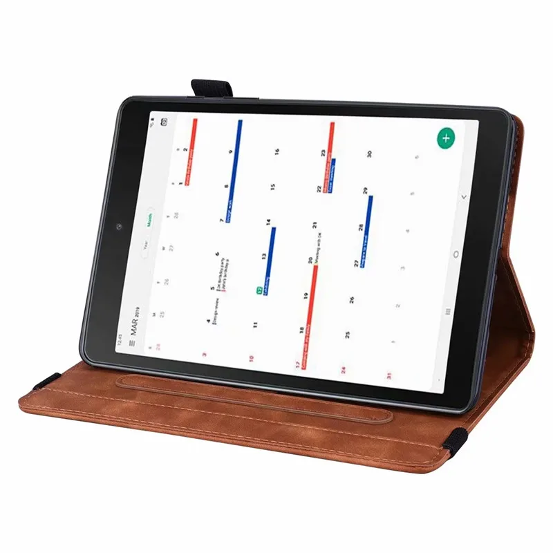 Para Samsung Galaxy Tab S5 e 2019 Funda de 10,5 "SM-T720 SM-T725 Funda inteligente de cuero 3D en relieve para tableta Funda para Tab S5e - imagen 3