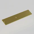 brass weight plate