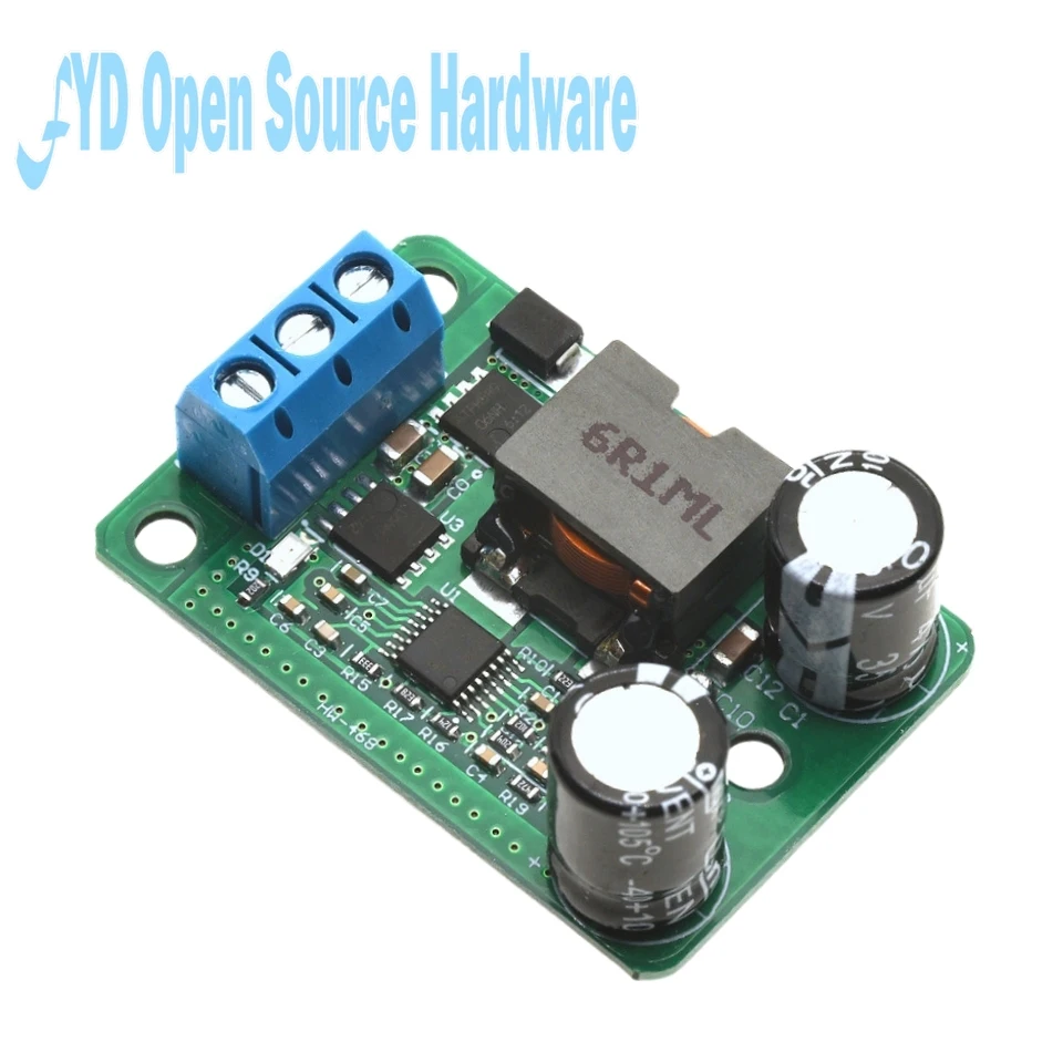 Módulo de fuente de alimentación reductor DC-DC convertidor de potencia de rectificación síncrona 24V/12V a 5V/5A 25W - imagen 3