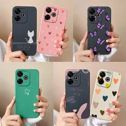 POCO M6 Pro Funda de Silicona Líquida Anticaídas