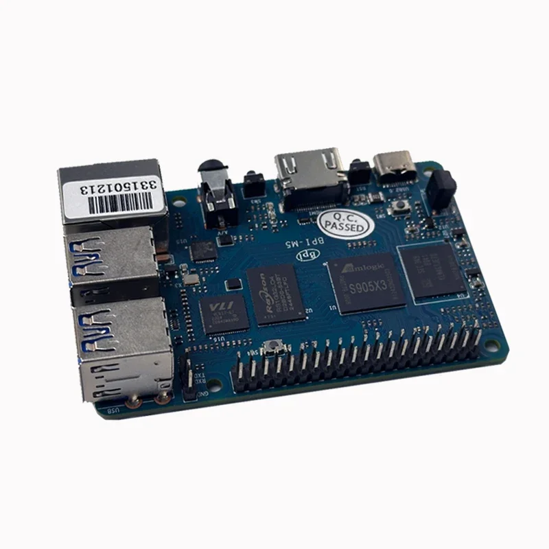 Banana PI BPI-M5 4GB LPDDR4 RAM 16GB eMMC Amlogic S905X3 Quad Core Cortex-A55 Flash Dev placa única compatible con Linux - imagen 3