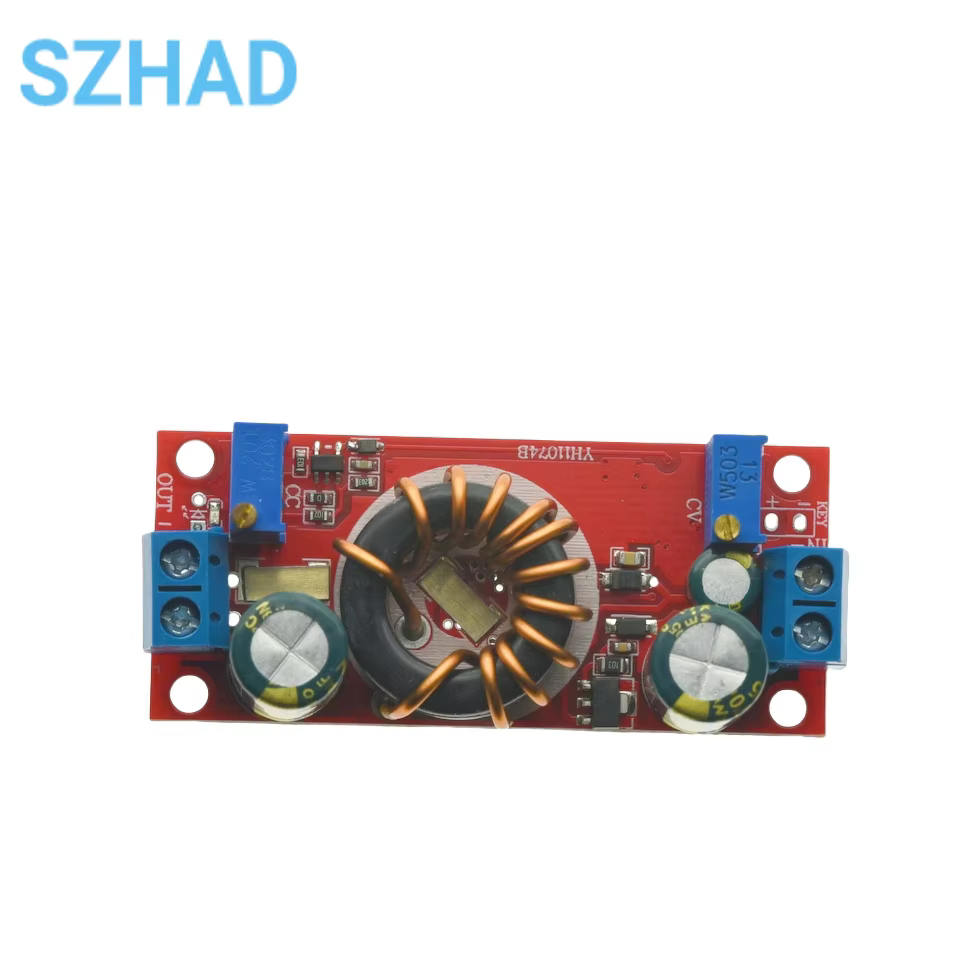 Cargador Solar de 10A DC-DC, 4-32V a 1,2-32V, módulo de reducción de corriente de voltaje constante ajustable, convertidor LED controlador Buck - imagen 2