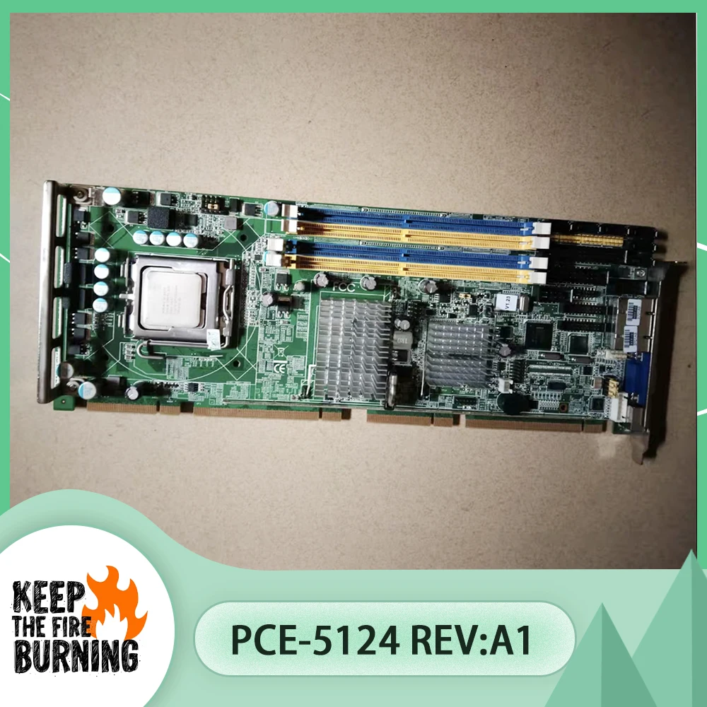 Placa base Industrial para Advantech PCE-5124G2, equipo de Control, tarjeta de red Dual, PCE-5124 REV:A1 - imagen 2