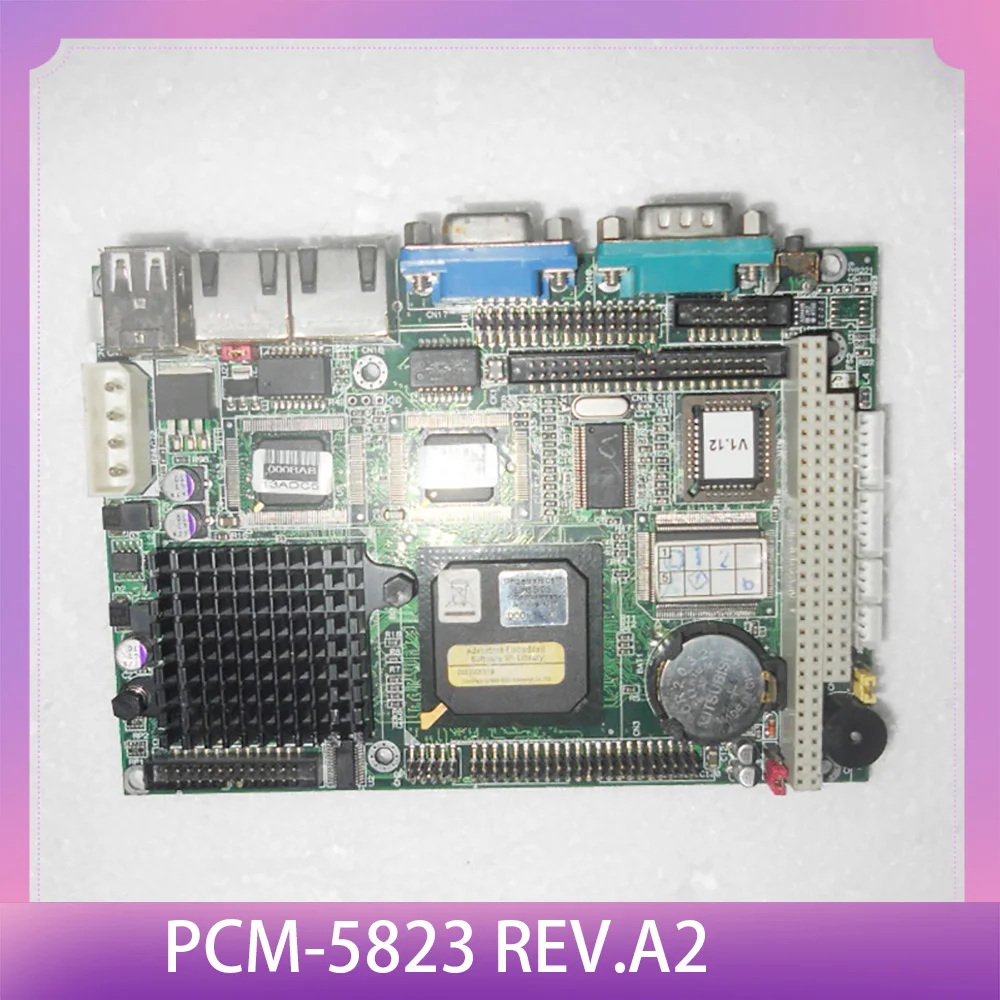 Para Advantech 3,5 pulgadas dispositivo médico Industrial placa base puertos de red duales PCM-5823 REV.A2