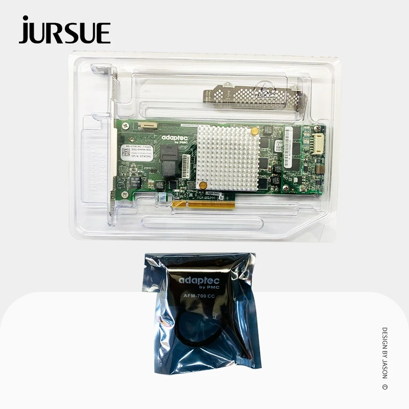 Adaptec ASR-8405 RAID Controller Card SATA 12Gb/s PCI E RAID Expander + SFF-8643 SATA Cables - imagen 3