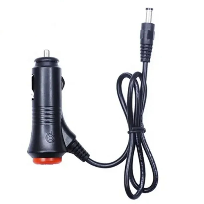 Adaptador de enchufe de alimentación para encendedor de cigarrillos, fuente de alimentación conmutada, cable de enchufe para cigarrillos, enchufe para encendedor de coche con cable, 12V/24V