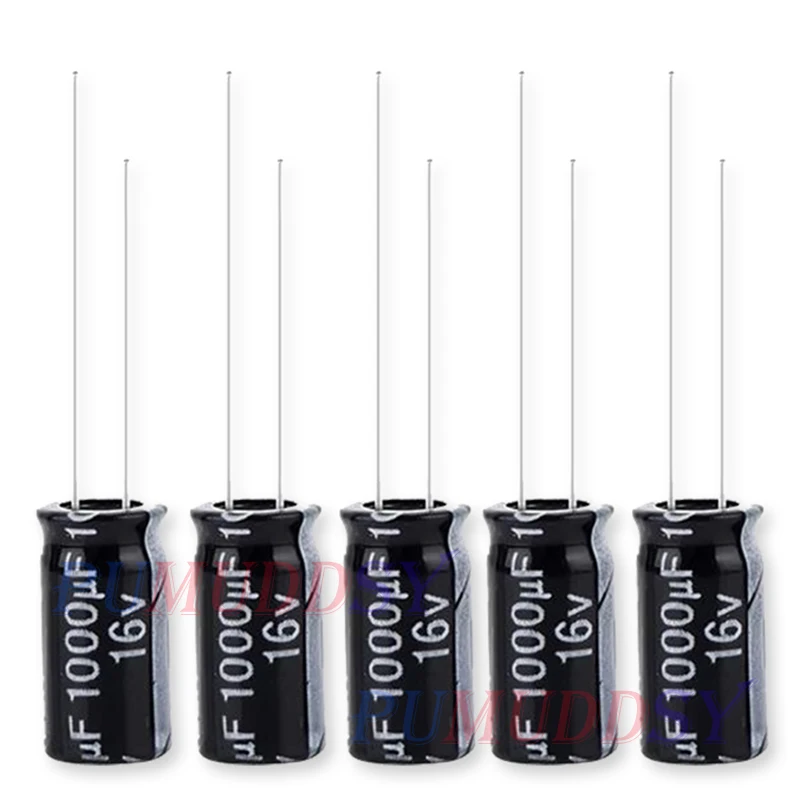 Condensador electrolítico de aluminio 10V 16V 25V 35V 50V 63V 2,2 3,3 4,7 10 22 33 47 100 220 330 470 1000 2200 3300 4700 6800 10000UF - imagen 2