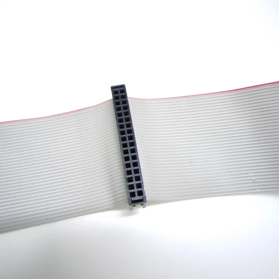 Cable de transferencia de datos para ordenador Industrial, conector IDE hembra de 3 puertos de 3,5 pulgadas, 34Pin, 34P, 2,54mm, cinta plana, 50cm - imagen 4