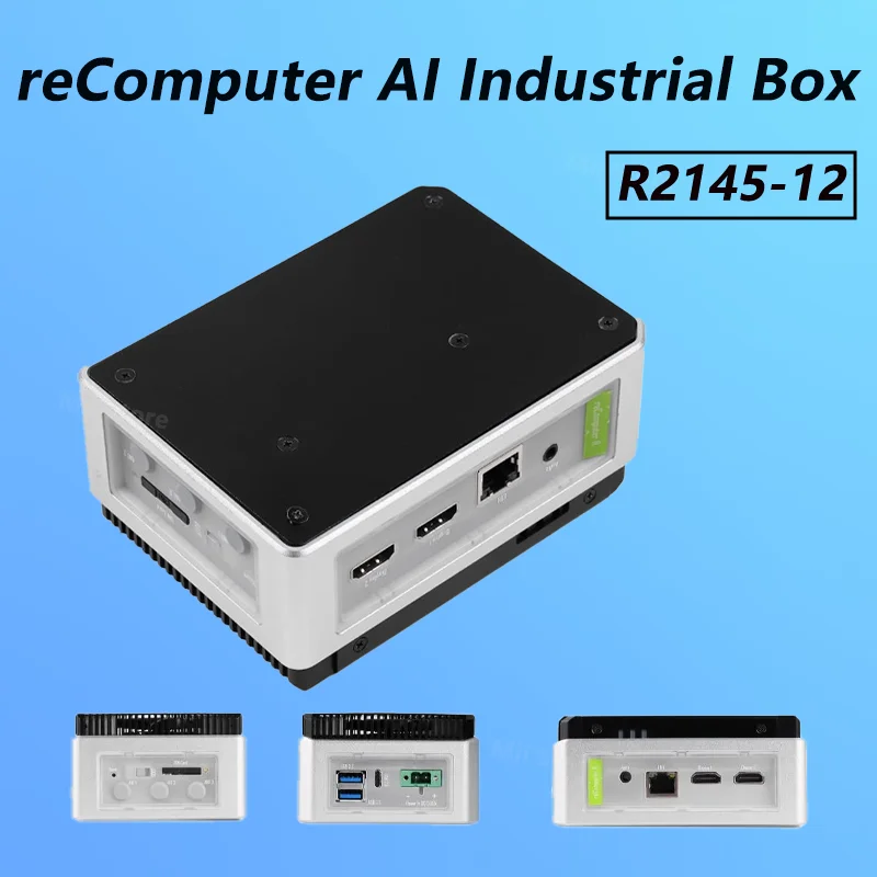 ReComputadora AI Industrial R2135-12 La caja AI Raspberry Pi más potente al mundo nueva
