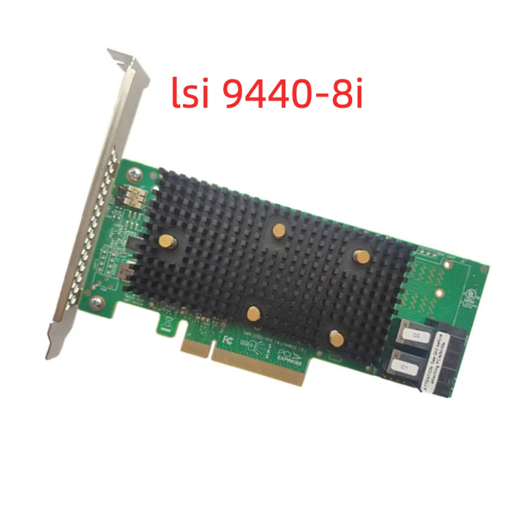 LSI 9440-8i Logic 12 Gb/s SAS/SATA/NVMe Controladores PCIe trimodos 9440-8i Tarjeta HBA