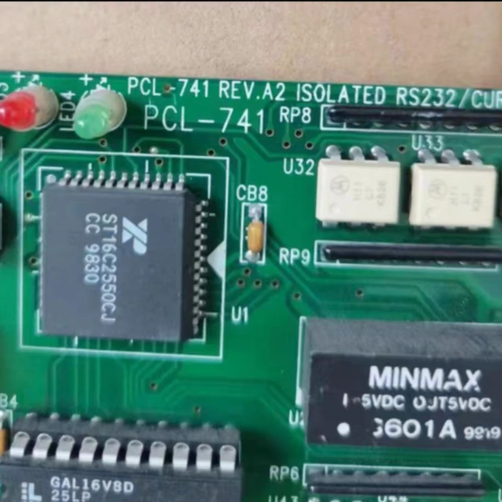 Para Advantech PCL-741 REV.A2 Tarjeta de comunicación serie RS-232 de dos puertos aislada Tarjeta ISA PCL741 - imagen 3