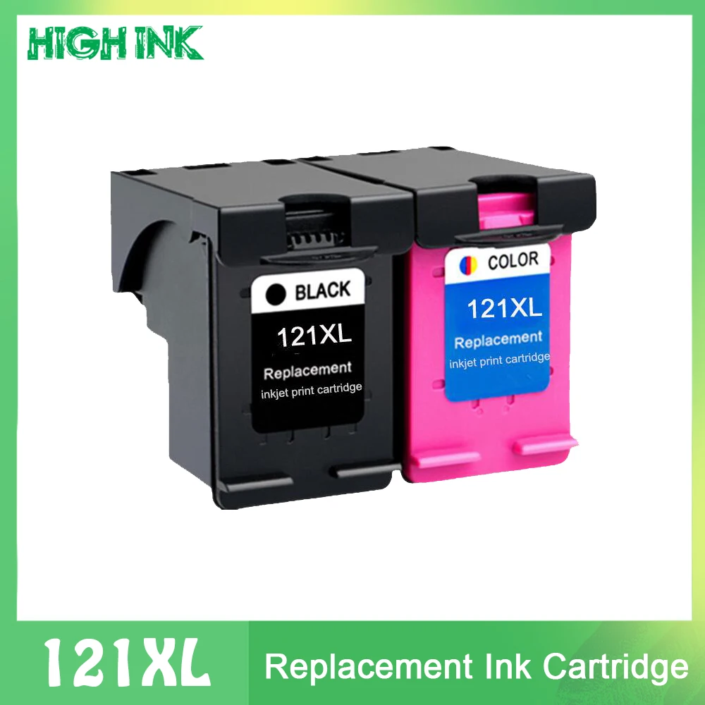 Cartucho de tinta de Color para impresora HP, recambio de tinta Compatible con Deskjet D2563, F4283, F2423, F2483, 121, 2493 XL, 4213 - imagen 2