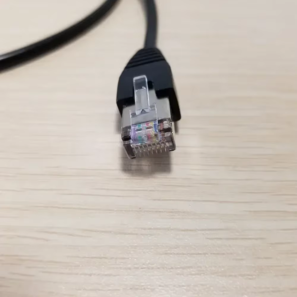 Cable Extensión RJ45 Macho-Hembra 60cm Montaje Panel