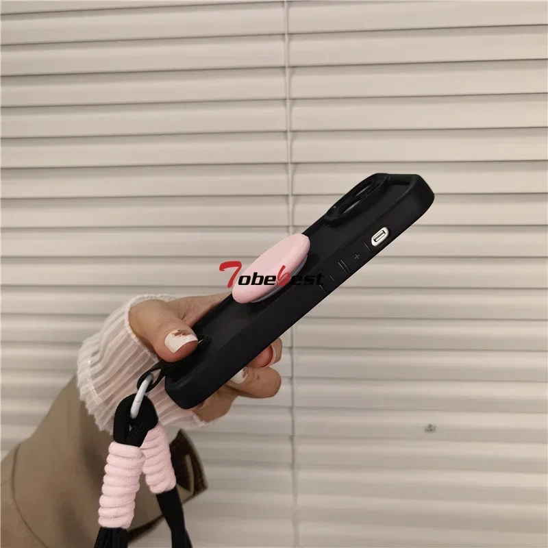 Funda cruzada con cordón para Samsung Galaxy M55 M54 M53 M51 M34 M35 M15 M14 M33 M23 M31 5G - imagen 5