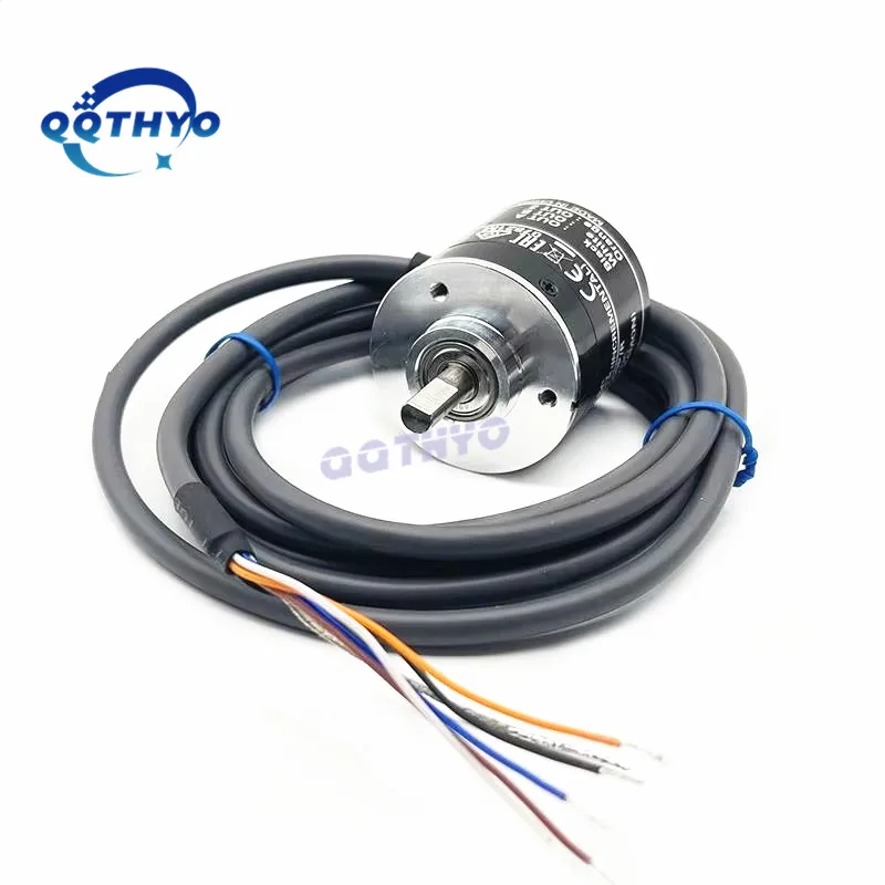 1 Uds codificador rotatorio óptico Incremental E6B2-CWZ5B 10P/R ~ 5000P/R 10PR 100PR 1000PR 2000PR 2500PR E6B2 CWZ5B PNP salida DC12V-24V - imagen 3