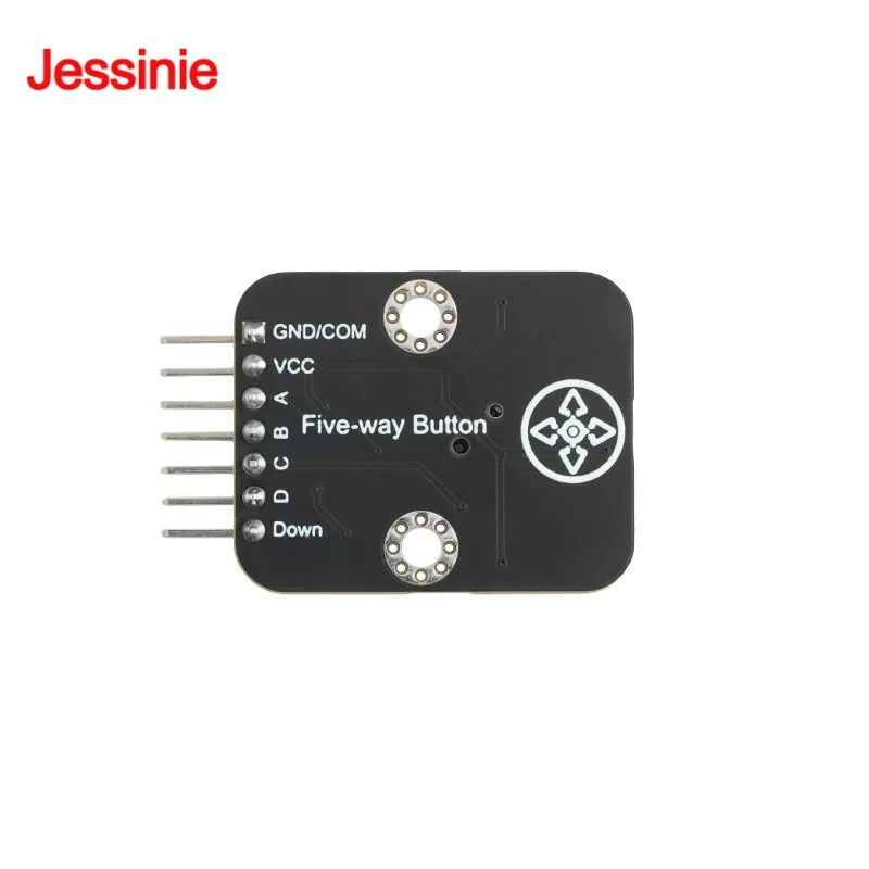Módulo de interruptor de botón de navegación de cinco vías Original, microcontrolador de Joystick 5D, experimento de botón de interruptor de teclado independiente - imagen 5