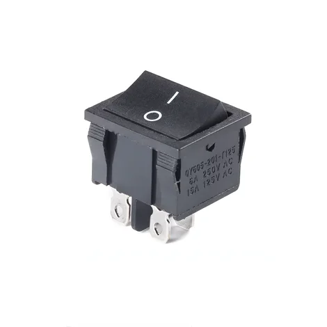 KCD5 21*24mm Kit de interruptor basculante tipo barco 4 pines 6 pines 2 posiciones 3 posiciones 6A/250VAC ON-OFF ON-OFF-ON - imagen 3