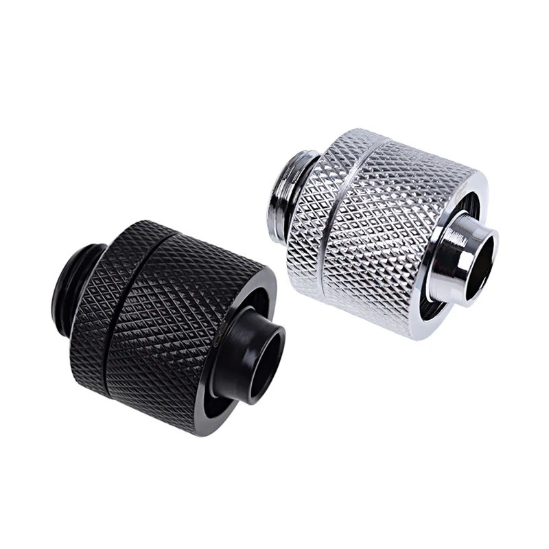 Alphacool-Uds de manguera de refrigeración de agua para ordenador, Conector de tubo suave de 10x13MM,10x16MM, latón, G1/4 &quot;, Original, 2 accesorios de tubo