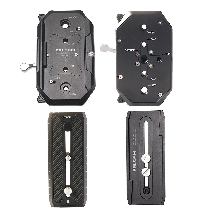 Sistema de liberación rápida de cámara Ulanzi Falcam F50 para Manfrotto 501, Compatible con múltiples bases, sistema QR independiente - imagen 3