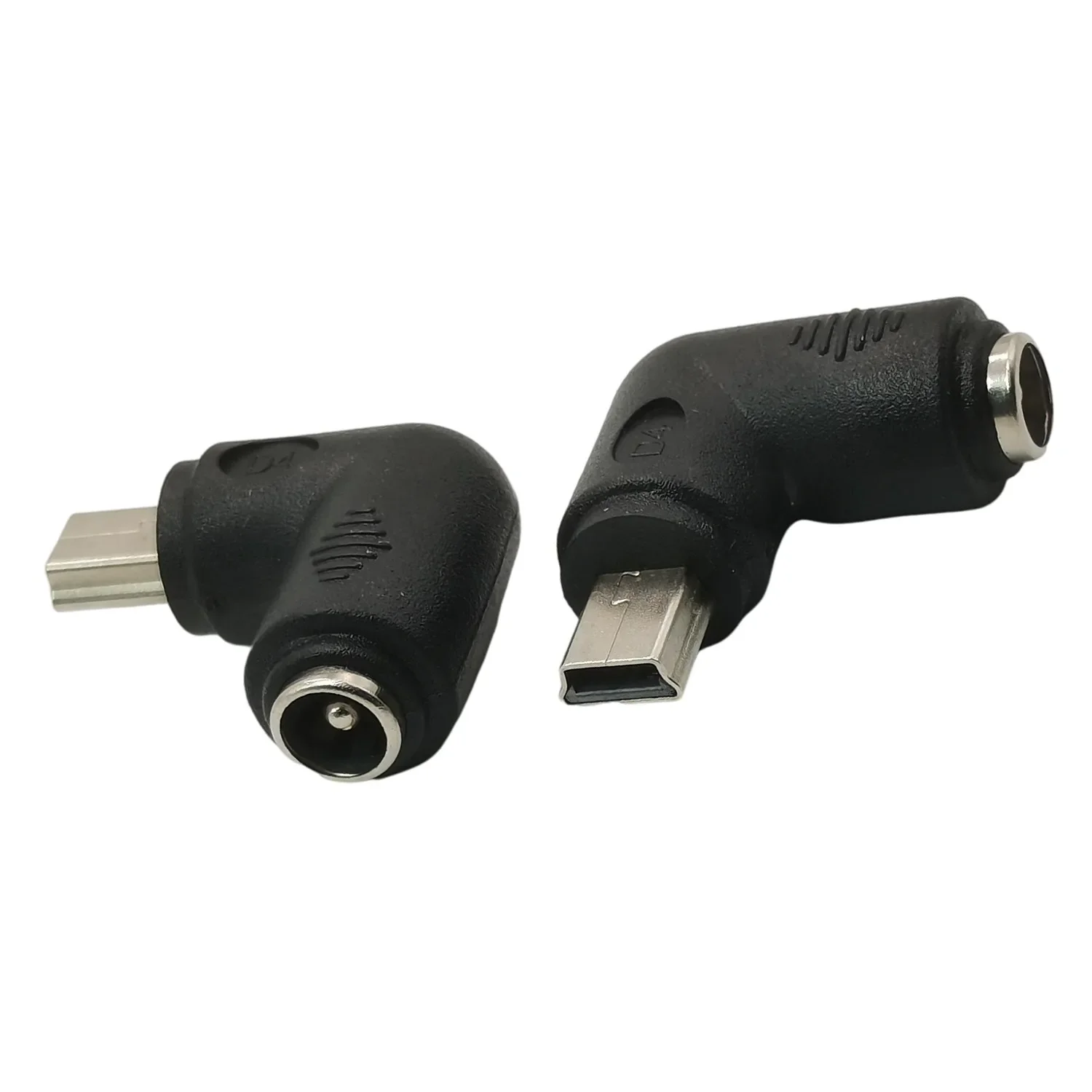 Adaptador de ángulo recto de 90 grados, conector JACK hembra a MINI USB macho de 5,5x2,1mm, CC de 5,5x2,1mm a conector V3 para reproductor MP3, MP4, DVR, GPS para coche - imagen 4