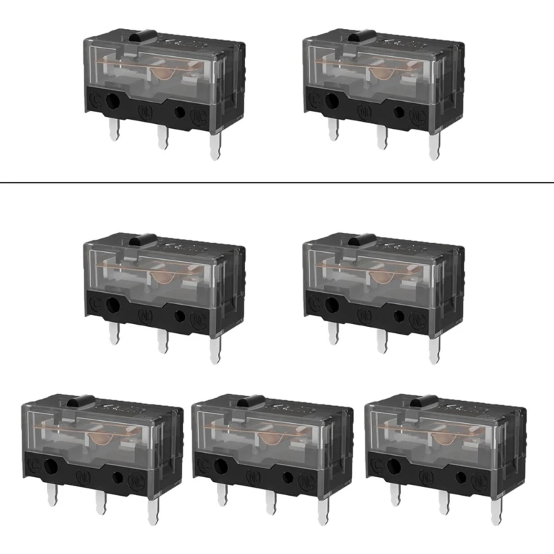 Microinterruptores ratón Kailh GM8.0 originales, microbotón, contactores dorados, vida útil 80 millones clics, punto